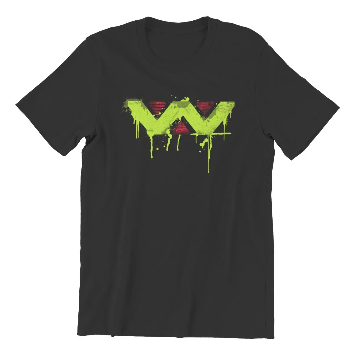 

Weyland Slime sci fi horror movie weyland yutani xenomorph printed t shirt Large size mens graphic tshirts designer t shirt men