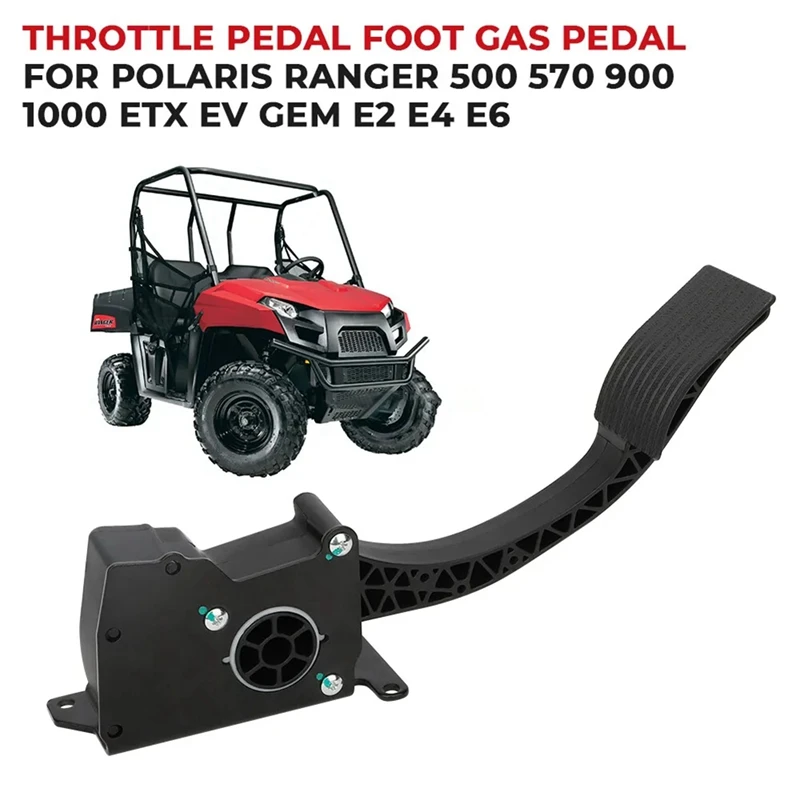 

Electronic Throttle Pedal 4014989 For Polaris Ranger EV Ranger ETX 500 570 900 1000 GEM E2/E4/E6 2016-2022 Gas Pedal