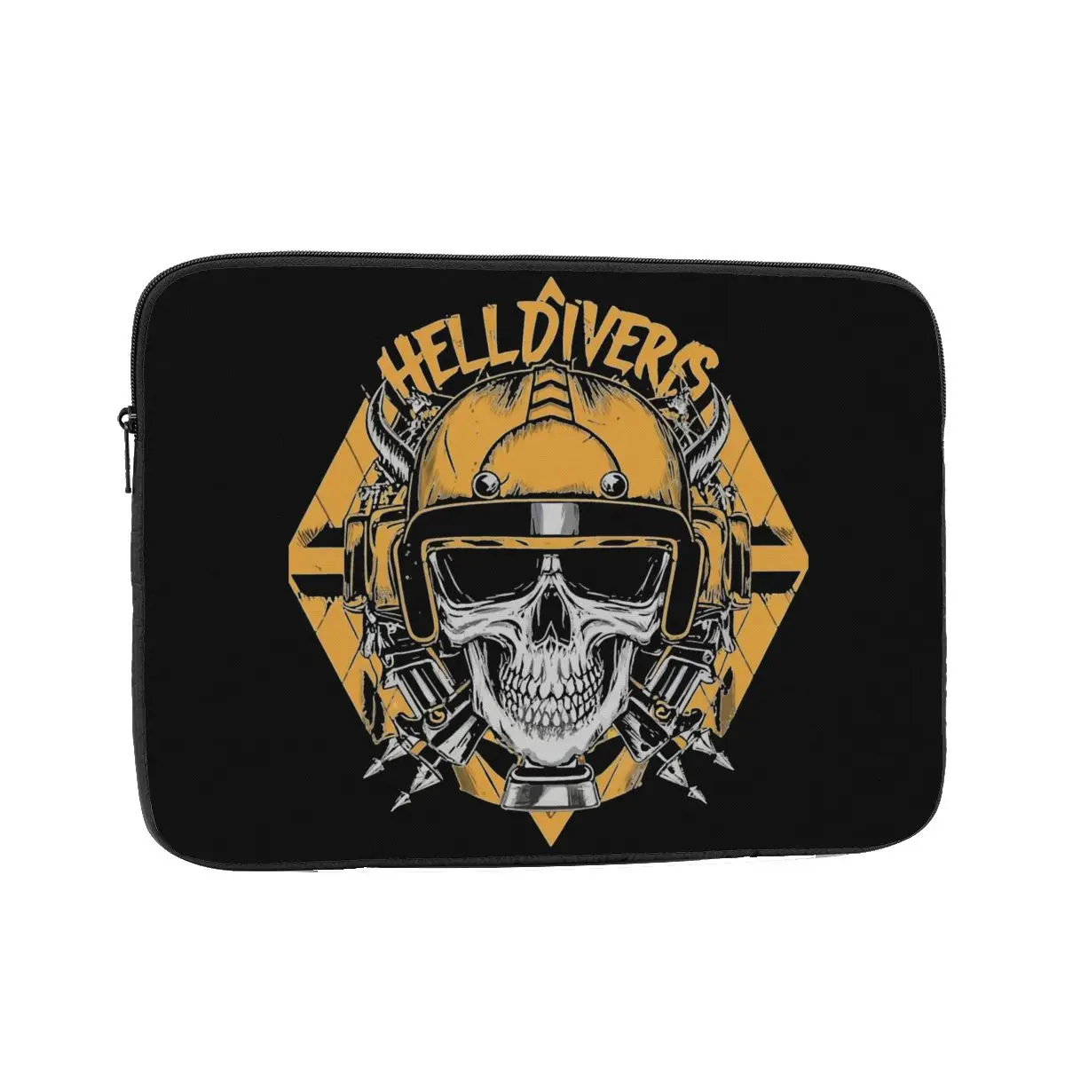 Laptop Bag Sleeve Shooting Game 10 12 13 15 17 Inch Notebook Bag Case for Macbook Air Pro Helldivers Computer Shockproof Case