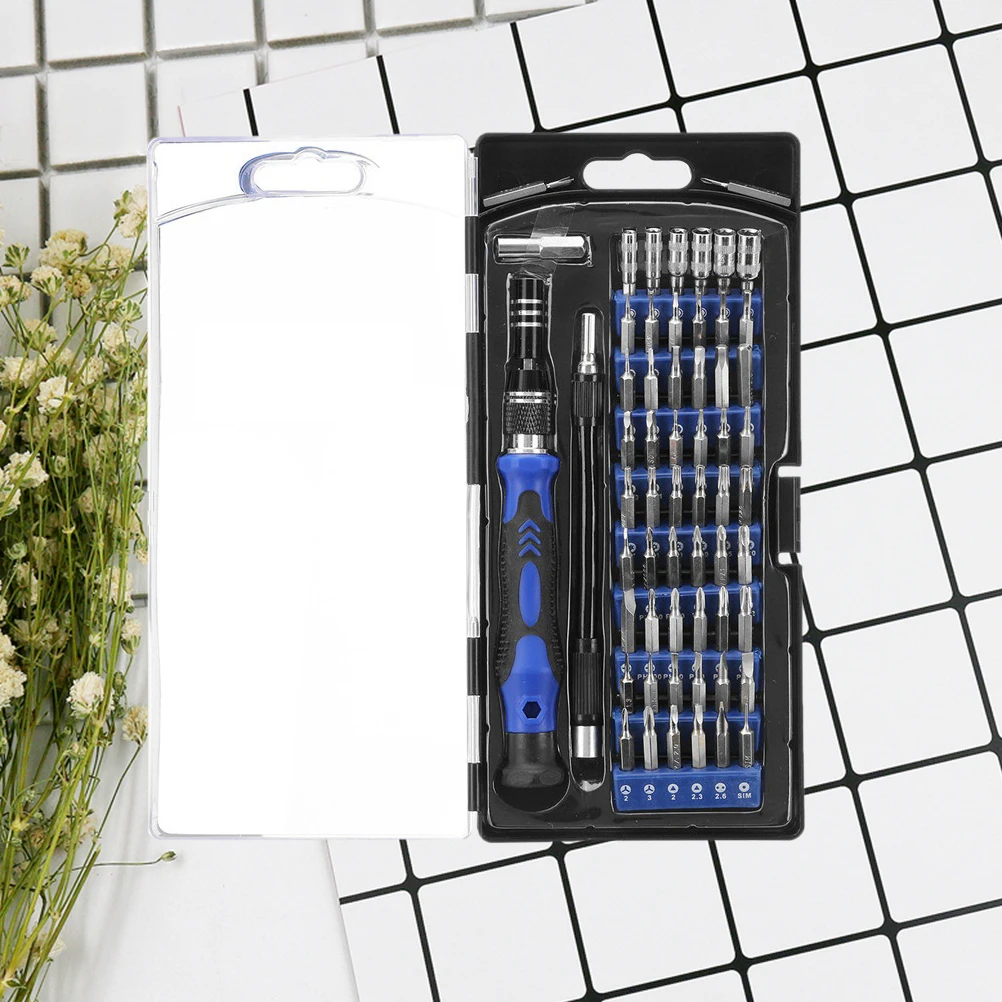 

60pcs Precision Screwdriver Set Magnetic Bits Repair Tool Kit For Smartphone Pc Laptop Eyeglasses Watches Home Appliances Swivel
