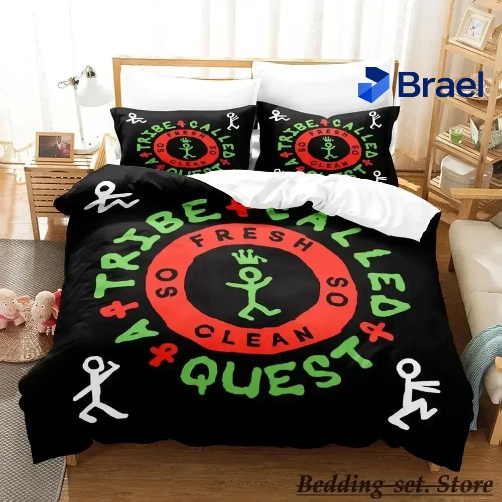 Exquisite A Tribe Called Quest Bedding Set Single Twin Full Queen King Size Bed Set Adult Kid Bedroom Duvetcover Sets Parure De