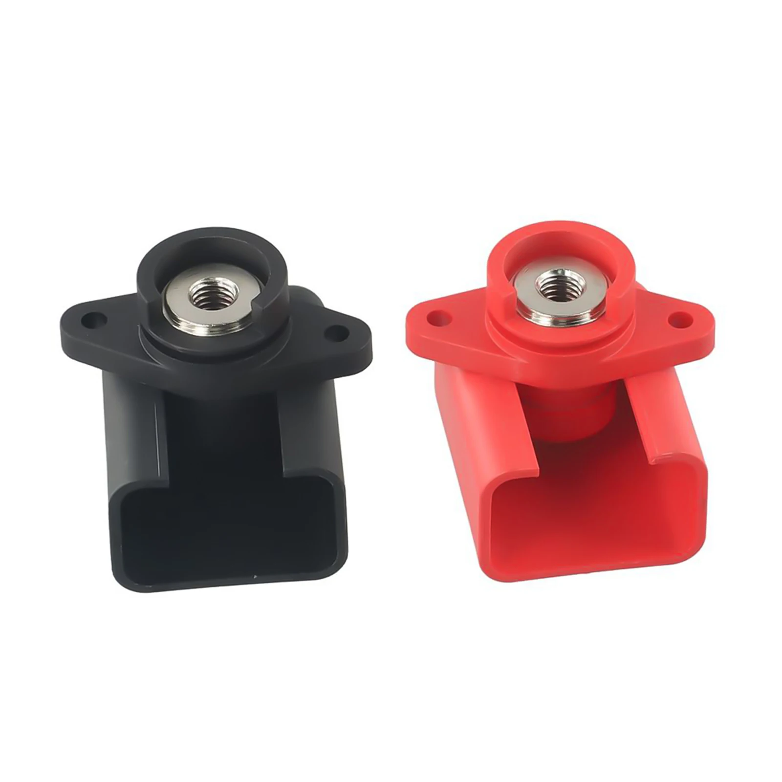 2pcs 150A 300A 500A Lithium Battery Terminal High Current Copper Terminal Battery Connector 1 Core AC500V Connecting Terminal