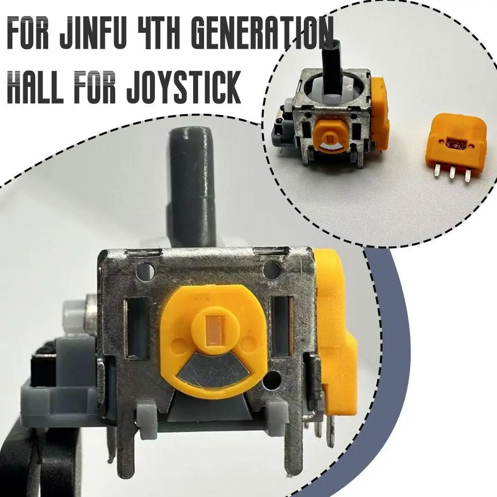 Hall Electromagnetic Control Stick For Controller For Jinfu 4th Generation Hall For Joystick Anti-drift No Jitter No Delay