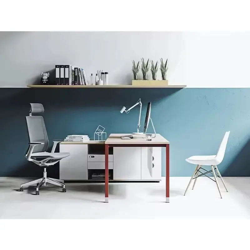 Luxury Modern Solid Modular Executive Desk Eco Friendly Durable Design Suitable For Office Buildings