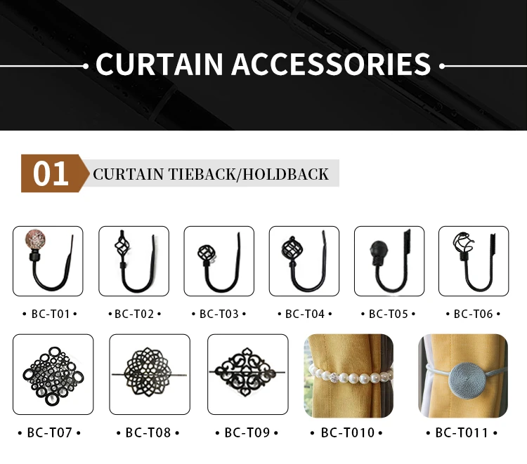 Gold Curtain Drapery Hold Back Holder,Indoor Wall Windows Curtain Tieback Hooks With Metal