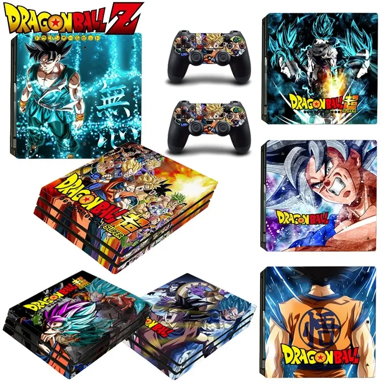 Dragon Ball Gukon PS4 Pro Skin Decal Sticker Cover for PlayStation4 Pro Games Console Anime Protective Film Skin Stickers Gifts