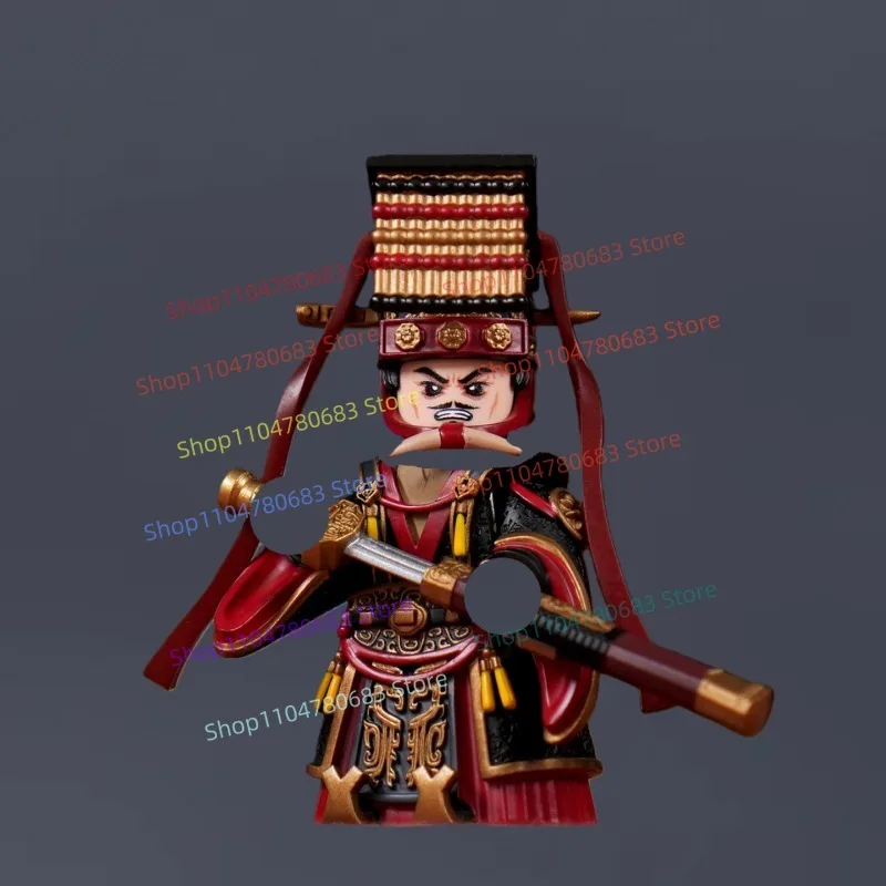 ตัวต่อ MOC จักรพรรดิหวู่แห่งฮั่น หลิวเช่ โมเดลประกอบขนาดเล็ก ของสะสม อนิเมะ การ์ตูน ของเล่น ของขวัญวันหยุด