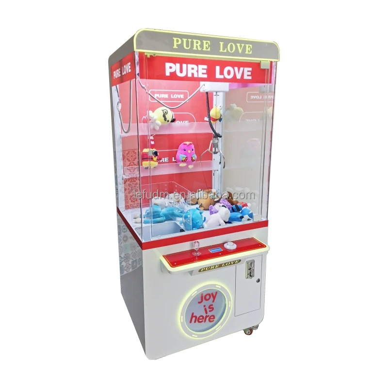 

Lefu Company Produce Pure Love Crane Catching Toy Vending Machine Toy Claw Game Machines for Amusement Park