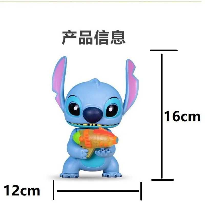 Disney Stitch – poupée sonore lumineuse en forme de dessin animé créatif, nouvelle mode, ornements décoratifs, jouets pour enfants, cadeaux de vacances