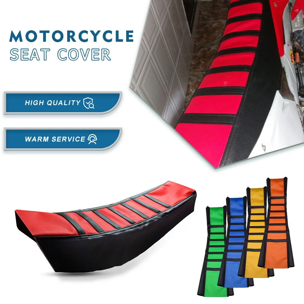 

Motorcycle Pro Ribbed Rubber Gripper Soft Seat Cover For BETA RR 125 200 250 300 350 400 450 498 XTrainer 250 300 2T 4T RR/RS