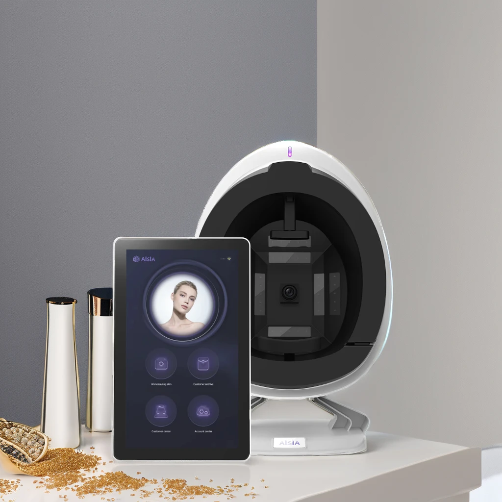 Portable 3D AI Scanner Camera Device  Facial Test Skin Face Analysis Machine Skin Analyzer Machine Faling AI Skin Analyzer