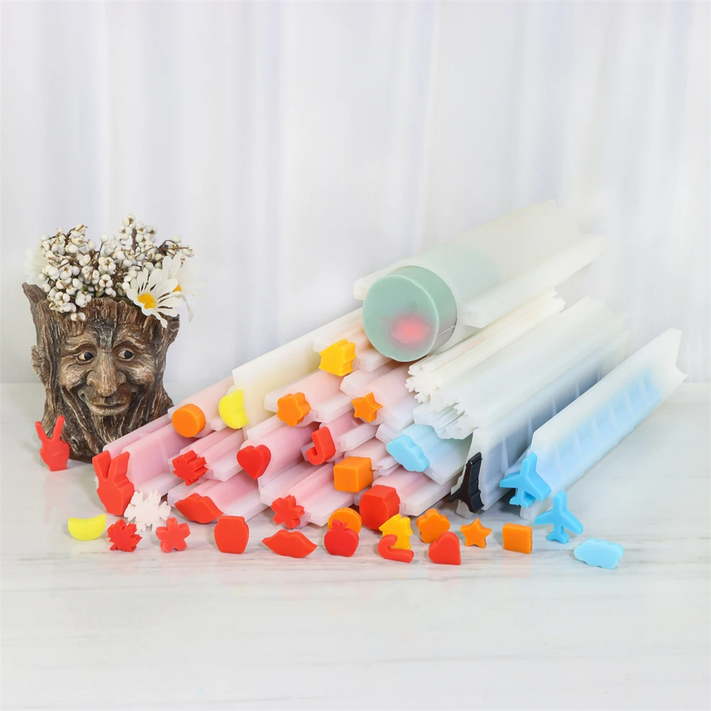 50 نمط مختلف الأشكال سيليكون أنبوب الصابون قالب زهرة فراشة دولفين جولة القلب الأنابيب أنبوب قالب الصابون DIY بها بنفسك أداة صنع الصابون