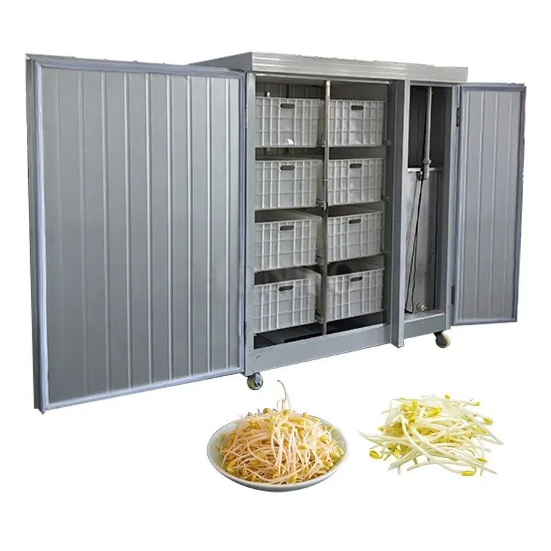 Stainless Steel Barley Sprouts Machine Bean Sprouts Planter Automatic Bean Sprout Maker for Home Kitchen Vegetable Growing