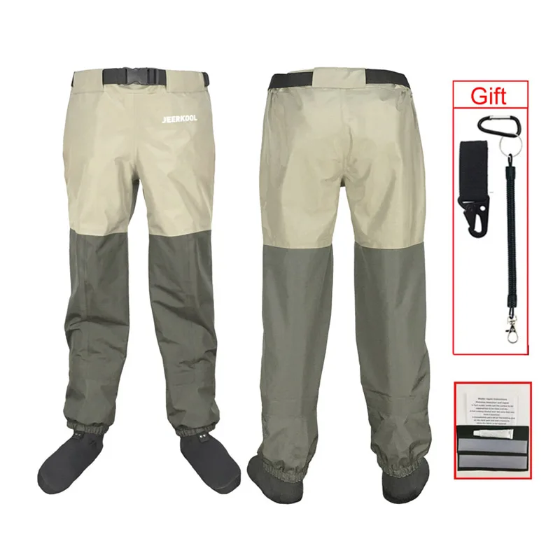 

Fly Fishing Waders Waist Wading Clothes Neoprene Socks Overalls Men Women Waterproof Pants for Reef Rock Fishing