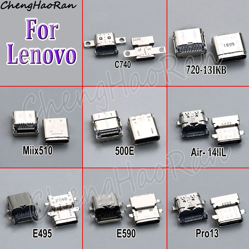 

Type-C USB Power Charging Port Connector For Lenovo Yoga C740/720/Miix510/500E/ThinkPad E495 Laptop Charging Jack Connector