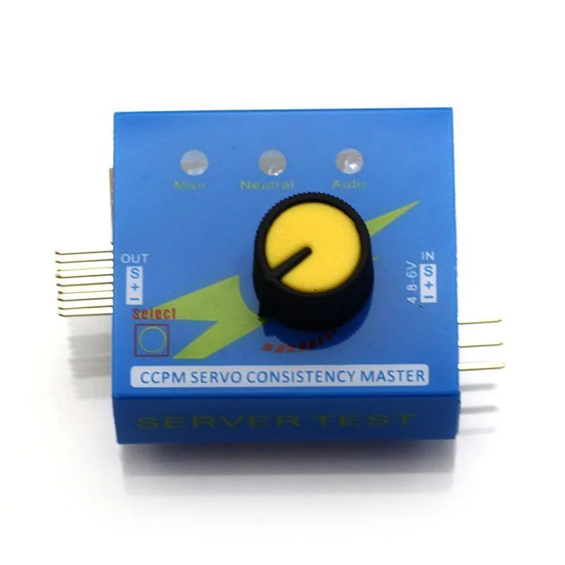 

3CH Simple Multi Servo ESC Tester Speed Controler Steering Gear Power CCPM Meter Master Checker RC Dron Helicopter Parts