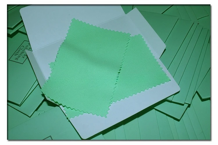 Double-Sided Velvet Polishing Cloth for Silver Jewelry from Authorized Retailers