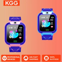 KGG 2G Kids Smart Watch Waterproof LBS Location SOS Call Remote Call Back Children Smartwatch With Math Game Kids Clock Gifts.