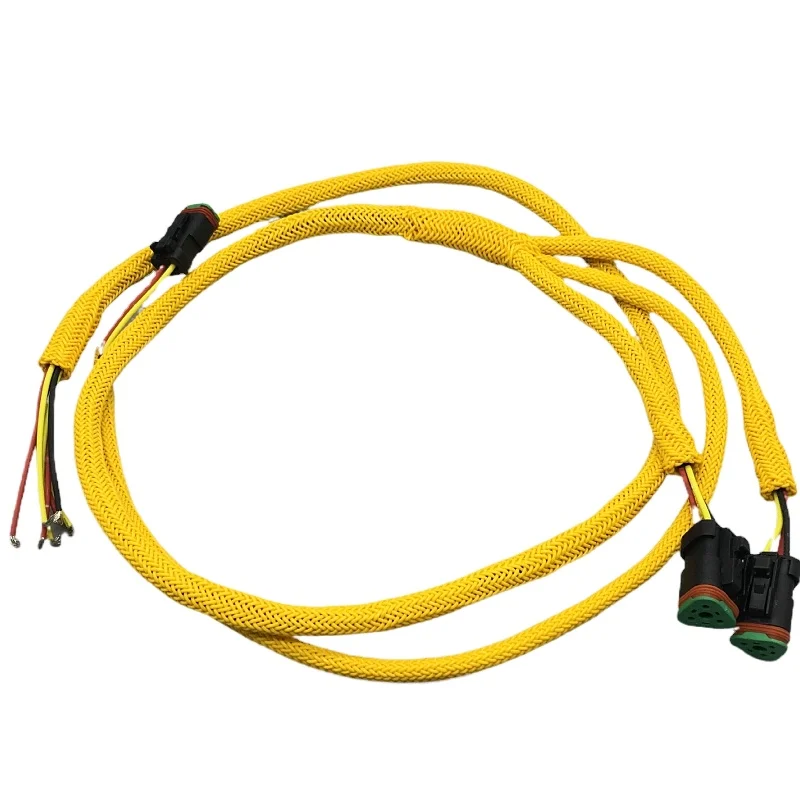 JUYULONG  for caterpillar E320C 320D 325D 329D 330D 336D excavator hydraulic pump harness fittings of high temperature resistant