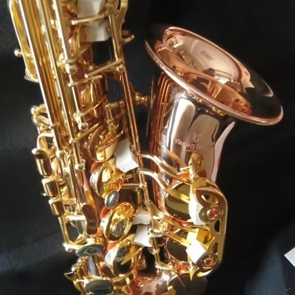 

High Quality Eb A-W01 Phosphor Brass Alto Saxophone Professional Musical Instrument Woodwind Instrument with Mouthpiece Bag