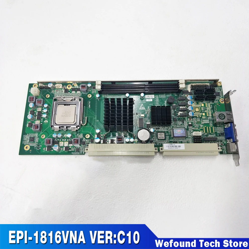 C00 IPC-810E With CPU Industrial Control Motherboard EPI-1816VNA VER:C10