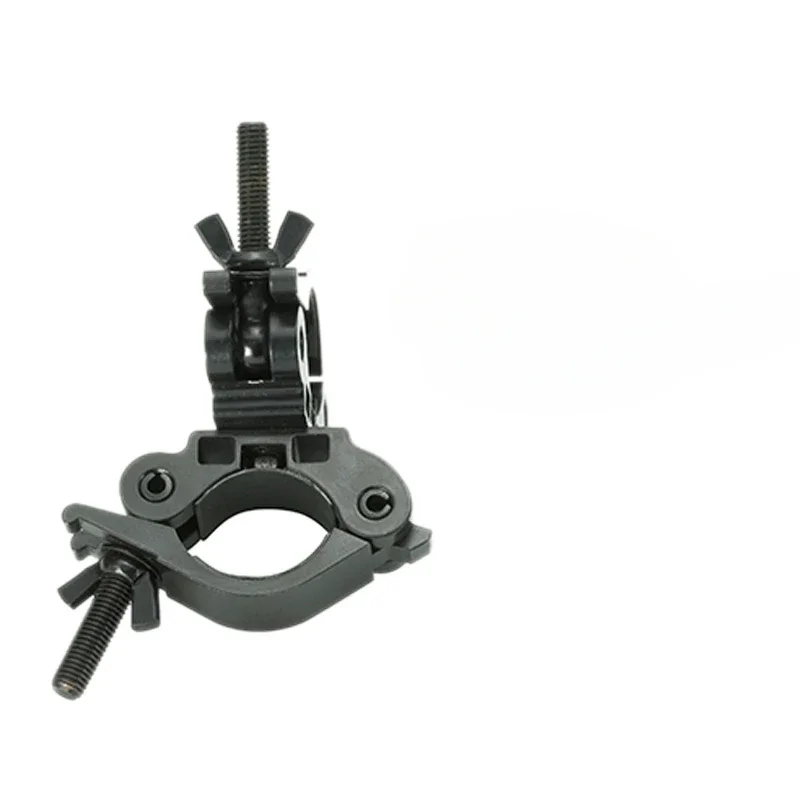 M13-088 double vertical double pipe clamp cross head metal universal open  background crossbar