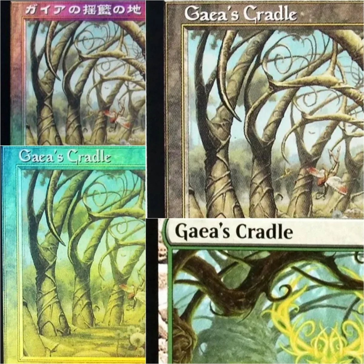 [(Gaea's Cradle)] Karty Proxy do Gry TCG Magical, Najwyższa Jakość, Karty do Gry Planszowej, Karty Kolekcjonerskie, Proxy