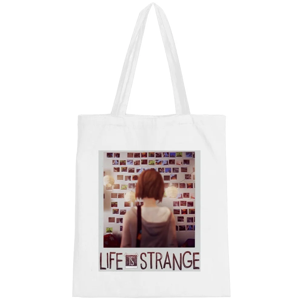 Life Is Strange tote bag shopper totebag shoulder  grocery canvas  femme