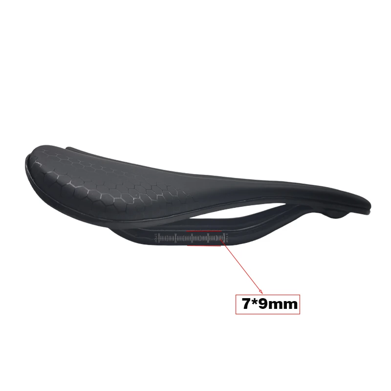 Carbon+Leather Road Bike Saddle MTB Bicycle Saddles Mountain Bike Racing Saddle PU Breathable Soft Seat Cushion Carbon Rails