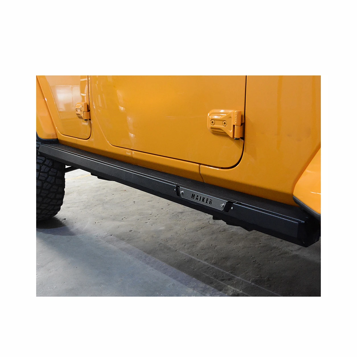 Side Step With COB Light for Jeep Wrangler JL 2018+ 4x4 Accessories Maiker Manufacturer Running Board Nerf Bar