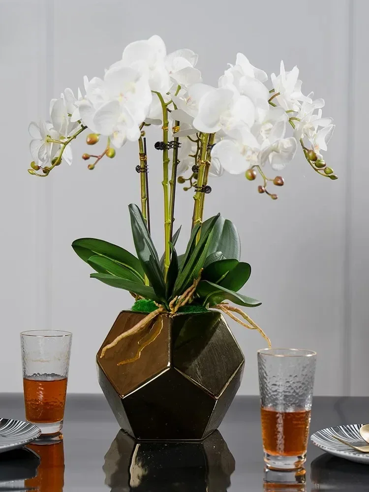 simulation-de-floraison-phalaenopsis-et-arrangement-floral-fausse-decoration-florale