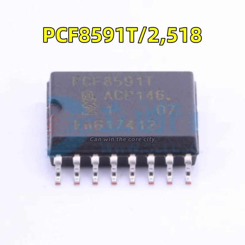 

5-100 PCS/LOT New PCF8591T/2,518 screen PCF8591T SOP16 patch 8-bit digital converter chip