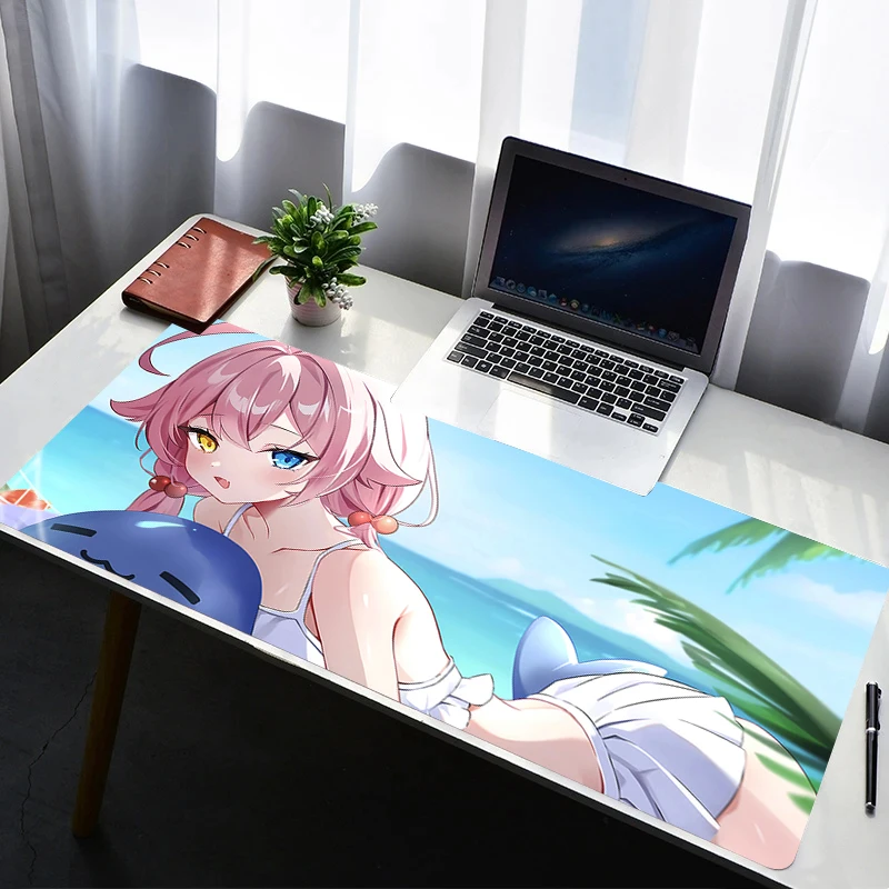 

Mouse Pad Office PC Gaming Accessories Keyboard Pad Anime Print Mousepad B-blue Archive Takanashi Hoshino Laptop Desk Mouse Mat