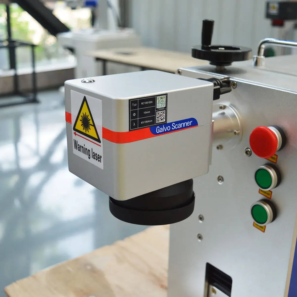 Desktop Raycus/Max/JPT 50W Metal Laser Engraving Machine/Fiber Laser Marking Machine 30w/100W