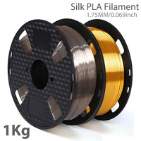 3D Printing Filament PLA silk Rose Gold 250g 500g 1Kg 3D Printing Material Silk pla Gose 1.75mm Refills wire Vacuum Packaging