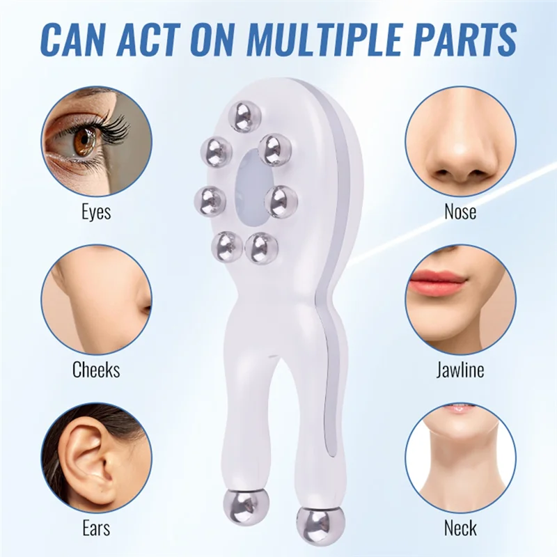 A29R 7 en 1 dispositif de Massage de Lifting du visage EMS microcourant rajeunissement de la peau LED visage cou raffermissant soins de beauté