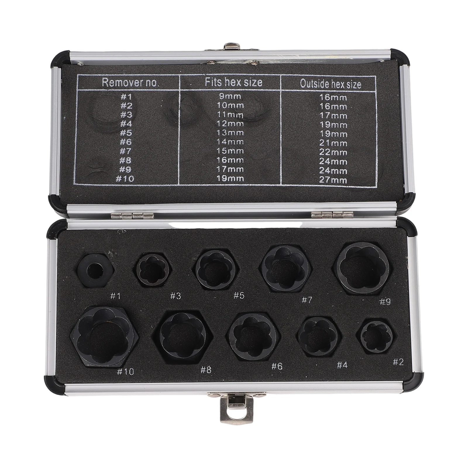 Bolt Threading Extractor Damaged Bolt Tool Repair Projects Convenient Storage Case Easy Extraction Tools Efficient Repair Tools