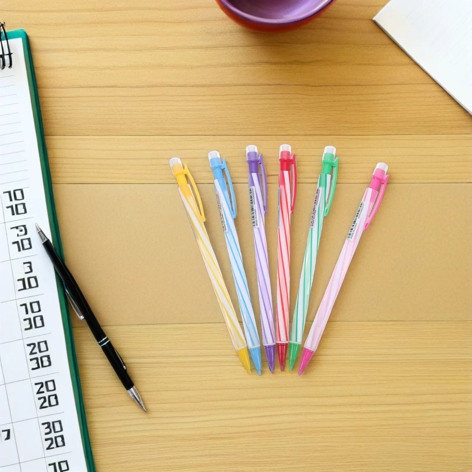 

36 шт., 0,7 мм, набор автоматических карандашей, самозатачивающиеся механические карандаши оптом для детей, девочек, школьные канцелярские принадлежности, рисунок, письмо, офис