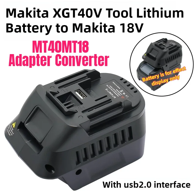 

【Fast Delivery】For Makita 40V Batteries For Makita 18V Battery Cordless Power Tools MT40MT18 Battery Adapter Converter