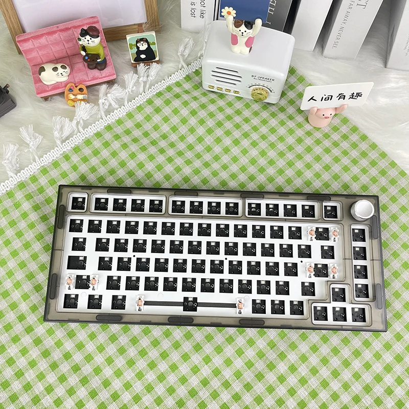 Kit de clavier personnalisé Nexttime X75, joint mécanique, échangeable à chaud, Pcb, RVB, clé de type C, la prochaine fois 75, 75%