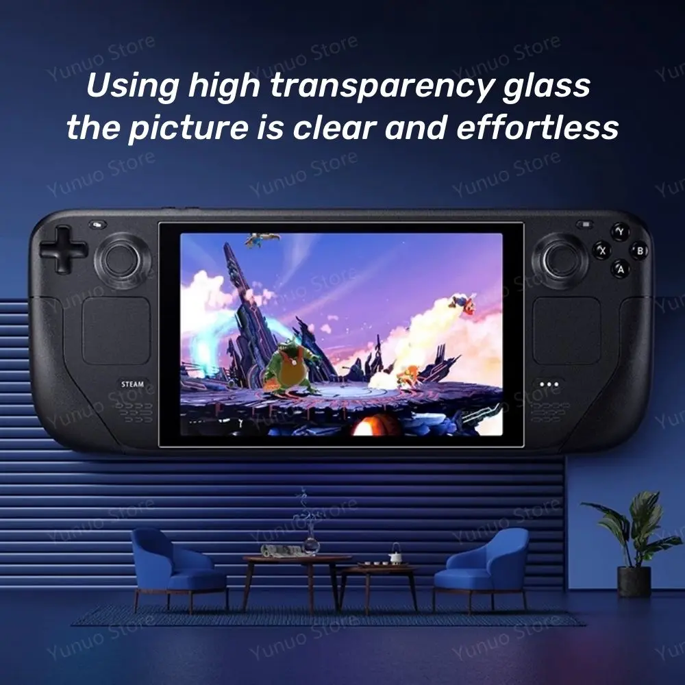 2Pcs Tempered Glass For Steam Deck OLED Transparent Protective Glass Anti Scratch Screen Protector For Steam Deck Accessories image 6