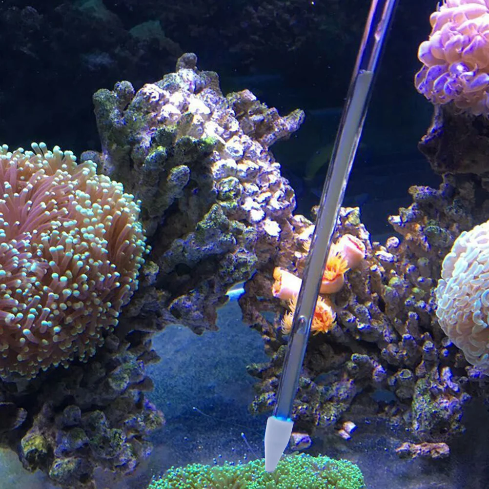 

2Pcs Fish Tank Cleaner Aquarium Water Changer Long Flexible Nozzle Pipette Gravel Cleaning Tool for Small Fish Tanks