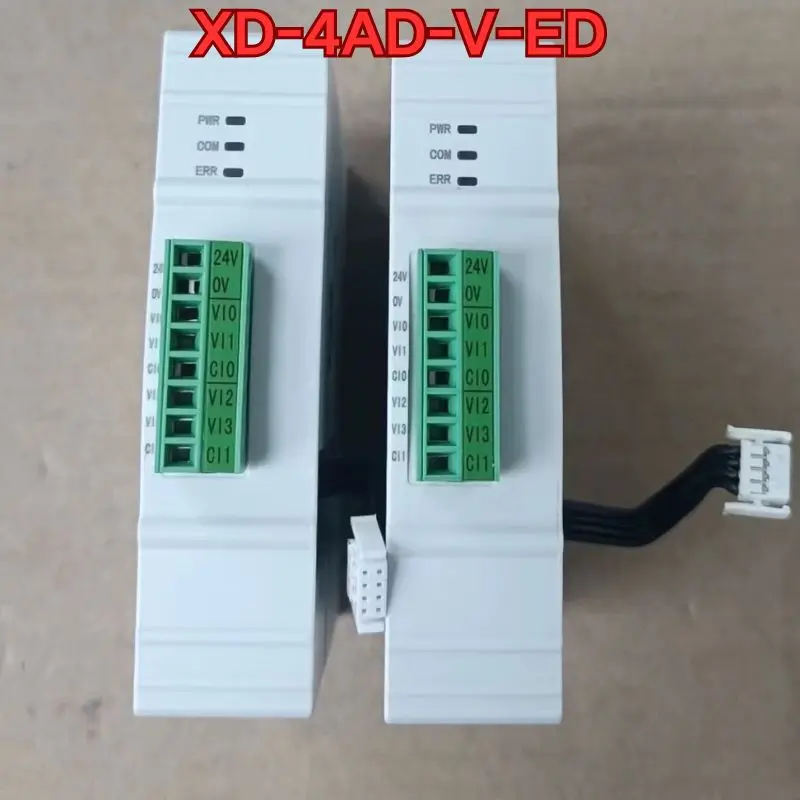 

Second-hand PLC module XD-4AD-V-ED function test is normal