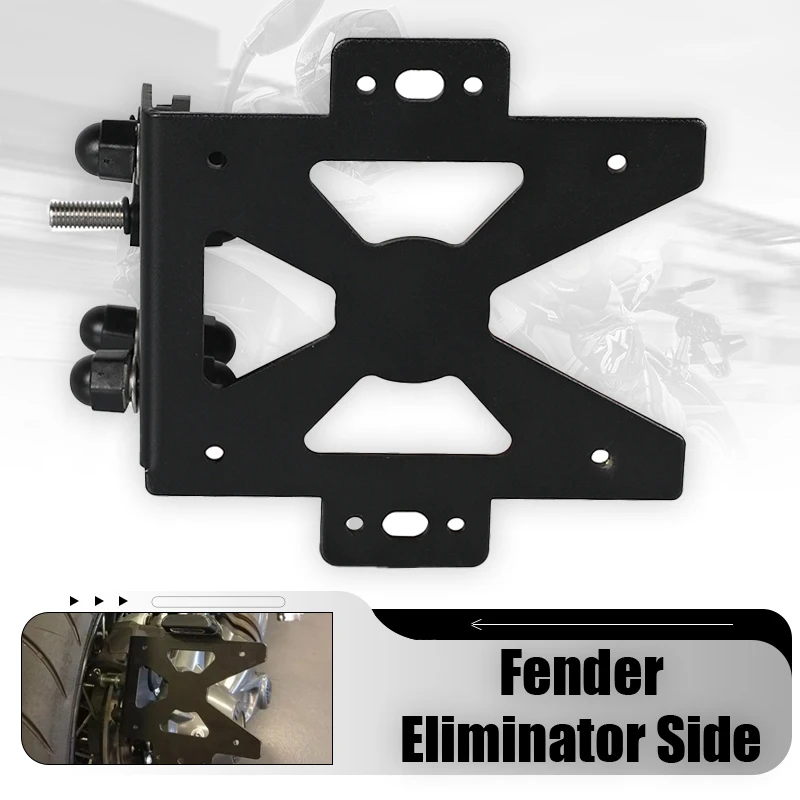 Motorcycle For BMW RNINET R Nine T R9T 1200 SCRAMBLER 2014 2015 2016 2017 2018 2019 -2023 Side Mounted License Plate Bracket