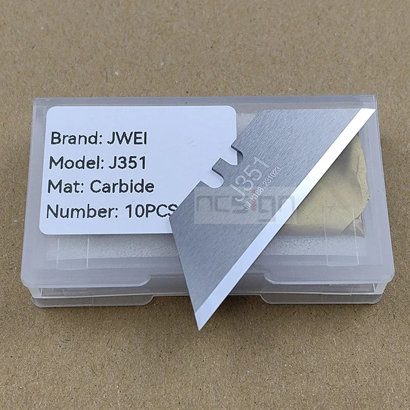 Imagem -02 - Jwei J351 Lâmina de Ranhura em v de Aço de Tungstênio Ferramenta Trapezoidal com Corte em v Faca de Corte de Carpete em Forma de t