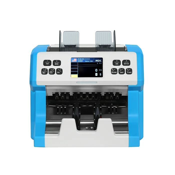 High quality multi coin counting machine mix denpmination money counter good for counting dirty notes note counter