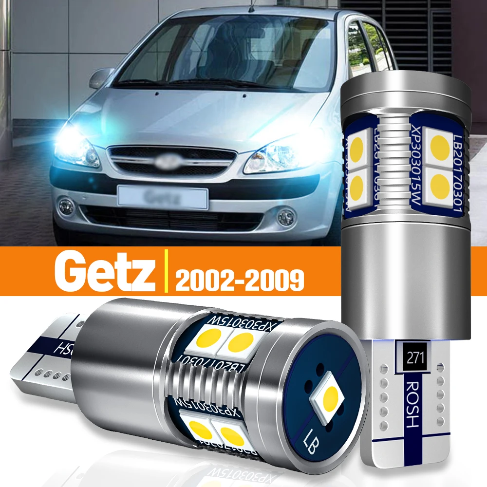 2pcs LED Parking Clearance Light For Hyundai Getz 2002 2003 2004 2005 2006 2007 2008 2009 Accessories Canbus Lamp