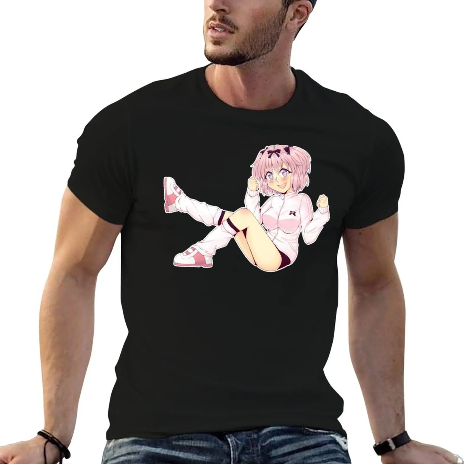 

t for men man Hibari Kagura t shirts - anime for man T-Shirt Senran shirts