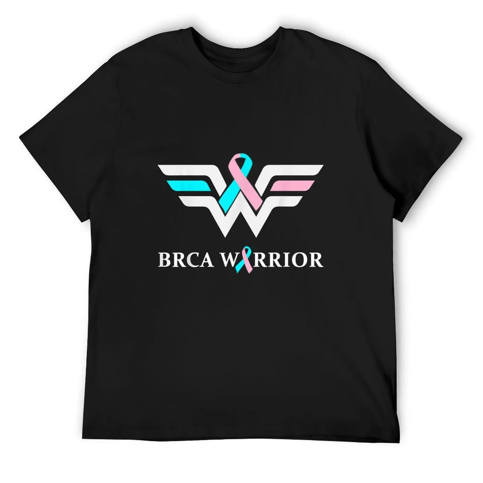 BRCA Warrior, breast cancer Awareness T-Shirt sports fans customs design your own sweat mens t shirt graphic