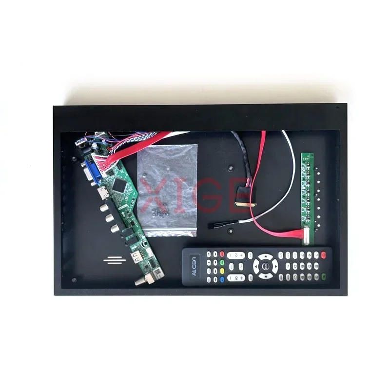 Fit LTN156KT02-101/301/C01 Controller Board+Metal Case Screen Analog TV Signal 15.6